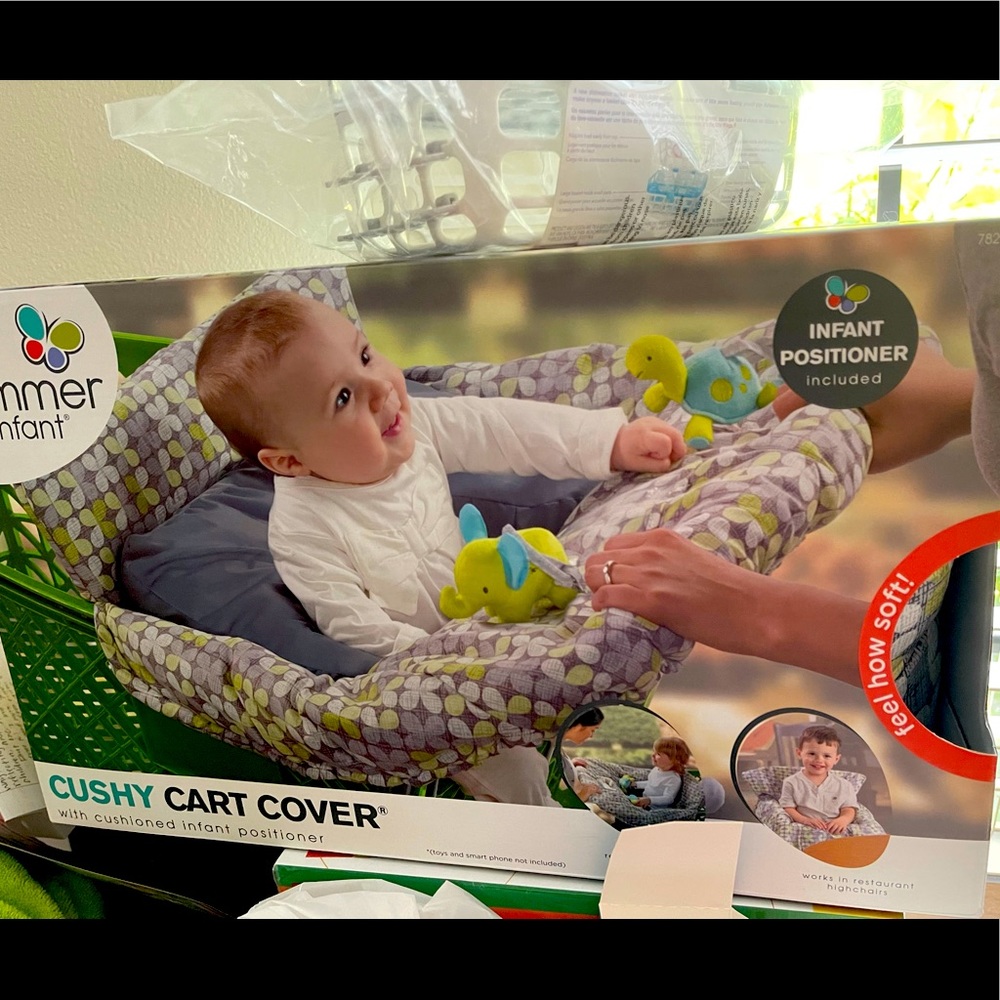 Cushy cart cover. Never used still in box!